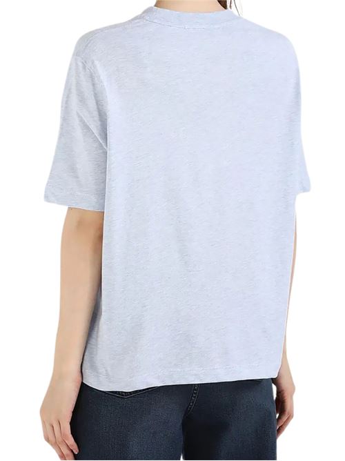 T-shirt donna ghiaccio in cotone Tommy Hilfiger | WW0WW45525DV6